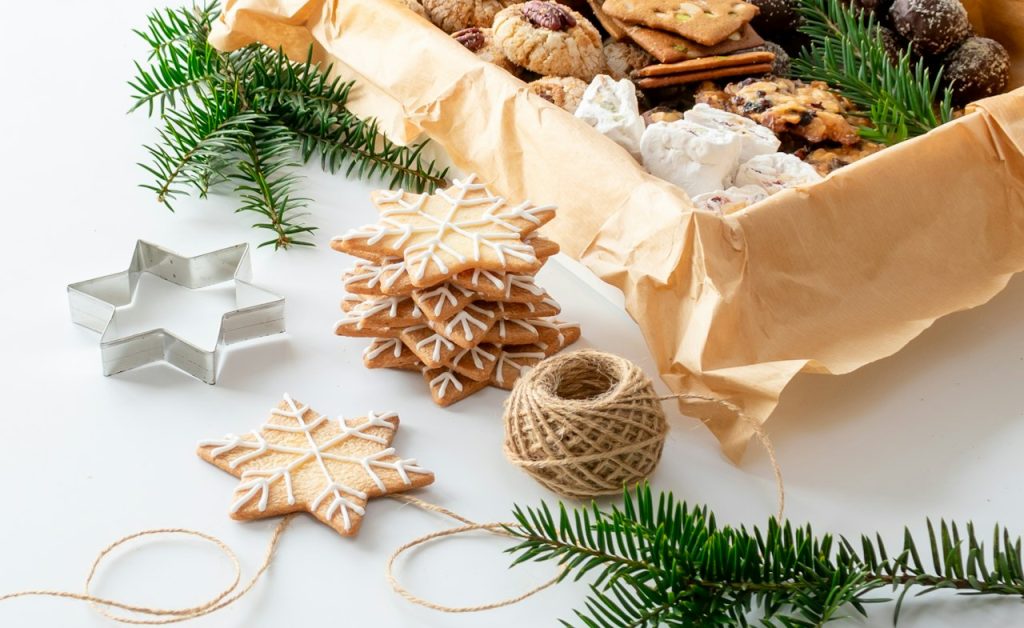 Deluxe Holiday Sweet Treat Tower